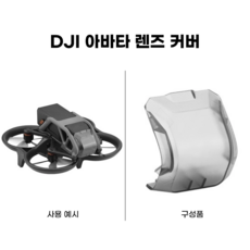 [BRDRC] DJI 아바타 렌즈 커버 / Avata 짐벌 보호 뚜껑 호환 수납 악세사리, DJI 아바타 호환, 1개