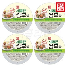 [팔도맛쟁이] 한성 새콤한 쌈무, 4개, 350g