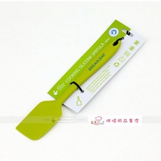 嚴選SHOP BreadLeaf 21CM矽膠刮刀 小號 一體式 氣炸鍋奶油刮刀, 1個