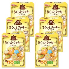 닛신 밀가루 웰나 집 스위트 사쿠토 쿠키 믹스 200g ×6상자, 1개, 1g