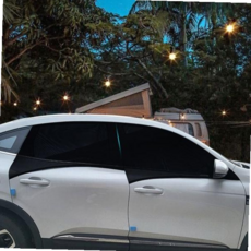 차박용품 더뉴싼타페 차박 햇빛가리개 모기방충망 6종세트, RV SUV, RV SUV