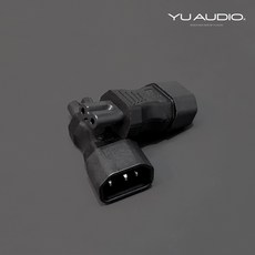 YU AUDIO C14轉C7電源轉換頭, 1個, 單顆, 單顆
