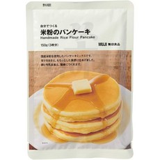 일본 무인양품 쌀가루 팬케이크 믹스 150g (3장분) 82148015
