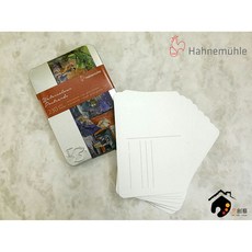 Hahnemuhle 哈內姆勒 水彩明信片 粗紋 230g 鐵盒裝, 1個