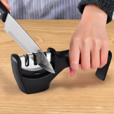 리소몰 초간편 칼날복원 가정용 칼갈이, 1개, 블랙