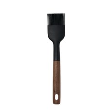 트루쿡 북미산 월넛 실리콘 조리도구 브러쉬, 1개, 블랙
