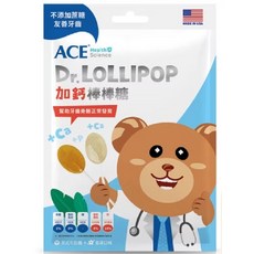 ACE 牙博士棒棒糖，益生菌配方，多種水果口味，寶寶健康零食首選, 香草＋英式牛奶