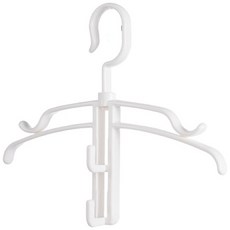 日本帽T掛衣架 帽T衣架 兒童晾衣架 帽子護衣架 多功能衣服架, White, 1個