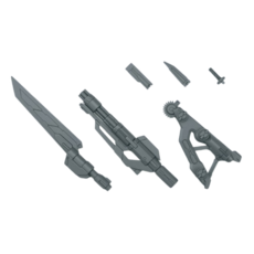 HG 건담빌드다이버 커스텀 스피닝 블래스터 서포트 웨폰 프라홈런너오프너, 1개