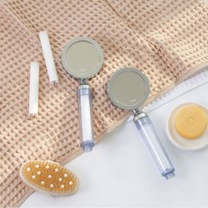 JAJU 필터를 바꿔쓰는 수압 센 샤워헤드_실버 - 8806075806453 438295, 기타