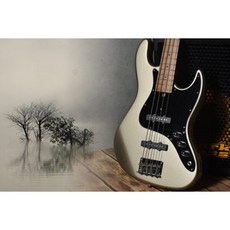 Bacchus WJB-1DX RSM/M 綠金色/霧光金/冰藍色 四弦 電貝斯 BASS 烤楓木琴頸 贈配件組, MDG 霧光金, 1個