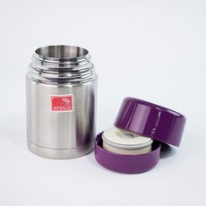 바른부엌 국산 스텐죽통 아폴로 미니 보온국통, 1개, 600ml, 기본