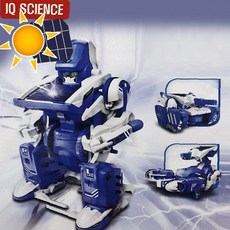 실내 조립 어린이 작동 교육 탱크 과학 3종 변신 로봇 장난감 완구 태양열 전갈, 1개