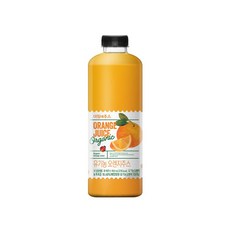 서울우유 아침에주스 유기농 오렌지, 900ml, 6개
