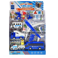 드림시티 긴급출동 공항구조대세트 공항구조대 공항 구조대 미니카, 1개, 다양