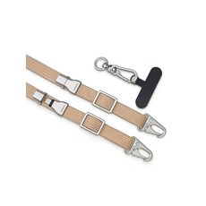 Hagibis 아이폰 16 프로 맥스 SLR 카메라 소니 후지용 60W 고속 충전 케이블 USB C 케이블 폰 스트랩 휴대폰 랜야드 카키