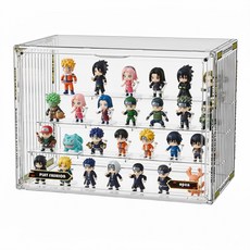 Keen 아크릴 정리함 계단형 36x27x23cm, 1개