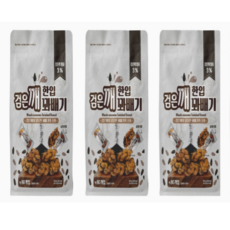 한입 검은깨 꽈배기, 3개, 520g