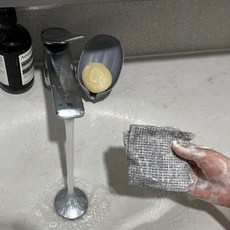 뜯어쓰는 일회용 수세미 25매, 1개, 1, 단품