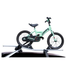 발통마켓 자동차 자전거캐리어 자전거거치대 지붕 SUV 차량 루프 거치대, 1개