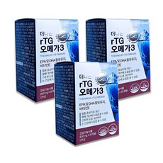 더나은비타 더나은 rTG 오메가3, 3개, 30정