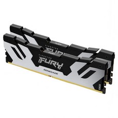 킹스톤 퓨리 레니게이드 DDR5 데스크톱 메모리 16GB 7200MHz C38 블랙 2개입, 1개, KF572C38RSK2-16