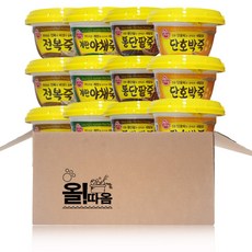 OTTOGI 不倒翁 即食粥組 鮑魚風味+雞蛋風味+甜紅豆風味+甜南瓜風味 各3入, 1箱