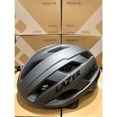 LAZER STRADA KinetiCore 自行車安全帽 鈦色, 1個, S(52-56cm)