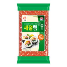 사조오양 김밥속햄 세절햄 1kg, 3개