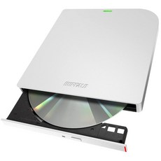USB3.2(Gen1)3.0 WindowsMac DVSM-PUV8U3-WHN 버팔로 외장 DVDCD드라이브 쓰기 소프트