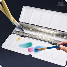 S커머스 철제팔레트 24색 틴케이스 커스터마이징 코팅파레트