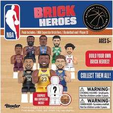 NBA블록 피규어 키체인 락커플레이세트 랜덤발송, NBA 블록 피규어 랜덤