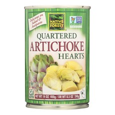 네이티브 포레스트 아티초크 하트 4등분, 6.35kg, 1개