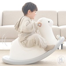 더블H샵 흔들말 라마 그레이