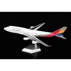 SQ Wings 韓亞航空波音747-400 HL7428 1:200 飛機模型，精緻收藏，航空迷最愛, 1個