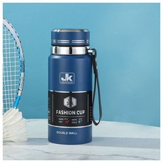 이중단열 스테인리스 가볍고튼튼 내구성좋은 세척쉬운 뉴워터 이중스텐 보온병(600ml) (블루), 이중단열 스테인리스 가볍고튼튼 내구성좋은 세척쉬운 뉴워, 1