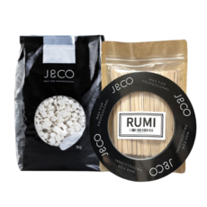 제이엔코 비사쥐 하드 브라질리언 페이스 겨드랑이 왁싱 1kg+루미스파츌라100개입+제이앤코 워머기카라10개, 1개, 1000g