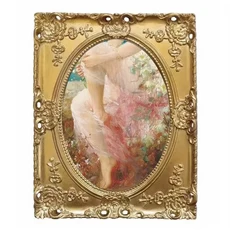 유럽 복고풍 송진 꽃병 가구 장식 거실 테이블 화분 공예품 상점 호텔, 09 style4