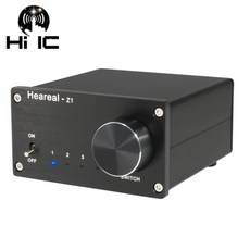 4입력 1 출력/1 양방향 오디오 신호 스위처 분배기 선택기 상자 사운드 RCA AC100V-240V