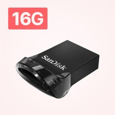 샌디스크 울트라 핏 USB 3.1 플래시 드라이브 SDCZ430, 16GB, 1개