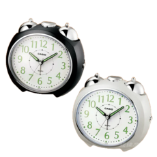 CASIO 超大鈴聲 TQ-369 (夜光/貪睡/小夜燈) 學生上班族適用 保證公司貨, 黑色鬧鐘