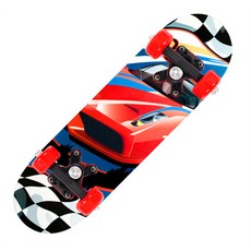 스포츠 레저 성인 초보자 스케이트보드 80x20cm, 1개, 빠른 레이싱 72x20