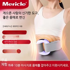 진동운동기구 복부지방연소 근막링음파마사지 홈트 다이어트용, A_4세대 프로 보라 듀얼링 진동, 단일 모델
