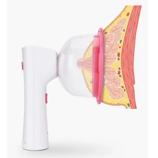 전기 가슴 마사지 강화 도구 단일 이중 펌프 컵 확대 및 퍼밍 도구, 04 Large Single Cup