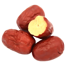 大台南五穀糧倉 紅棗 600g (1斤) A3 大紅棗 生機紅棗 精選紅棗 SGS檢驗合格 脫水乾貨, 1