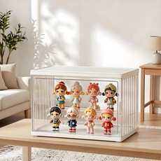 YEAAYE 블라인드 피규어 케이스, 화이트, 1개