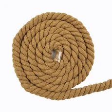 1-5 미터 12mm 3 가닥 트위스트 코튼 로프 짠 브레이드 가방 코드 홈 장식 Drawstring 밧줄 DIY 바느질 액, 03 12mm-1Meter, 04 Brown