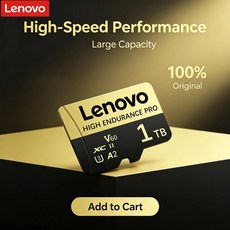 레노버 micro SD 카드 1T Class10 U3 V60 고속, 64GB