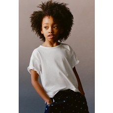 국내배송 자라 ZARA 플레인 티셔츠 - 화이트 970402