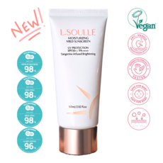 엘솔레 영유아 온가족 마일드 눈시림 없는 수분 선크림 SPF50+ PA++++, 60ml, 1개